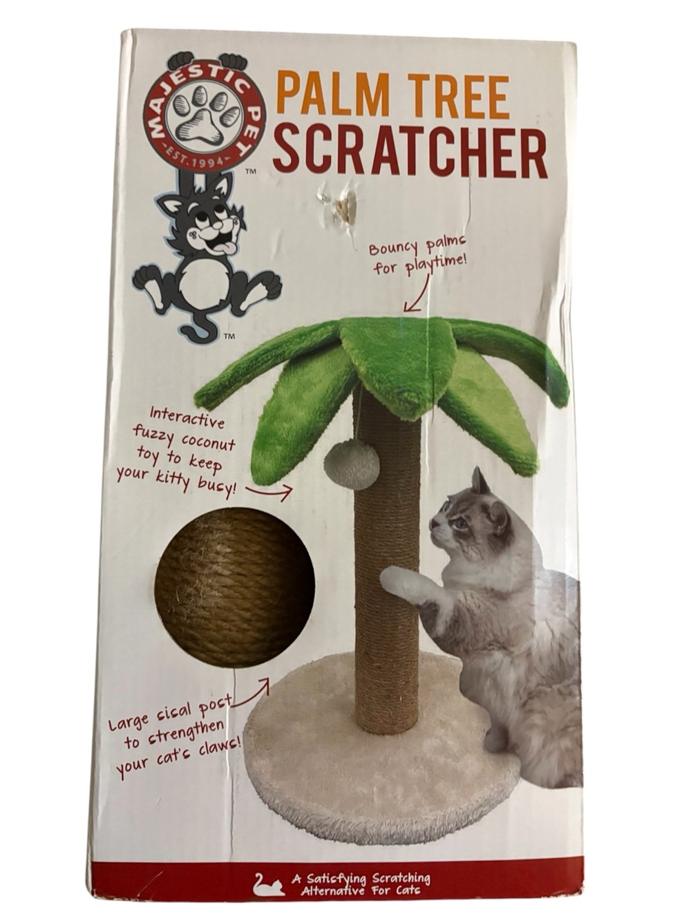 Majestic Car Palm Tree Scratcher